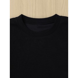 Custom Men'S Personalized Photo/Text/Logo Sweater - Add Your Own Design, 100% Crew Neck Pullover, Machine Washable, Loose Fit Casual Sweater with Custom Front & Back Printing - Ideal Gift for Birthdays, Corporate Branding, Promotional Events - Red/B