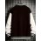 Men's Large Plus Size New York Logo Baseball Uniform Jacket - Winter Outdoor Casual Snap Button Closure Coat with Letter 'NY' Emblem, Machine Washable Polyester, Christmas Gift for Fans, PLUS SIZE