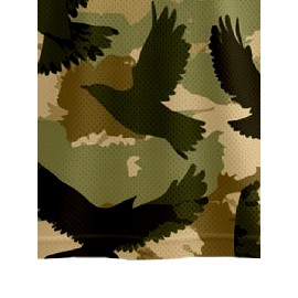 4pcs Men'S Camo Tactical T-Shirts - Breathable Polyester, Crew Neck, Short Sleeve, Casual Sports Knit Fabric, Slight Stretch, Regular Fit for Spring/Summer Outdoor Activities, PLUS SIZE